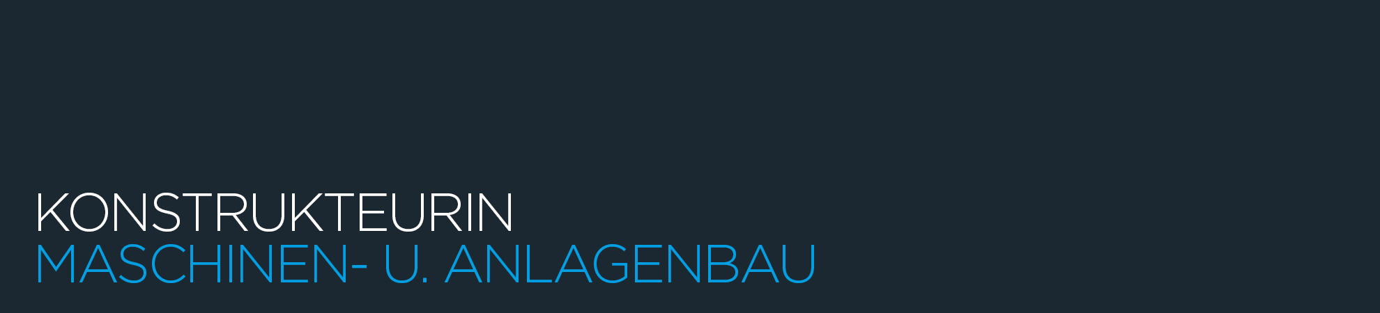 Konstrukteur Maschinen- u. Anlagenbau (m/w)